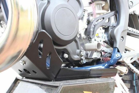 Șorț motor din plastic Axp Racing Ax1504 Xtrem Negru