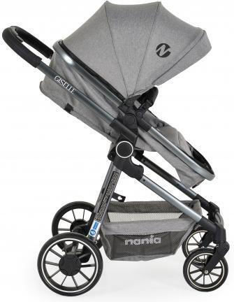 Moni Giselle Adjustable Baby Stroller Suitable for Newborn Gray 6.9kg