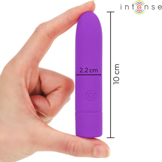 Intense Rechargeable Vibrating Vibrator Geschoss 10cm Lila