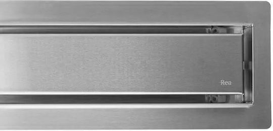 Linear Drainage Rea Neox Pro Nickel Brush 70