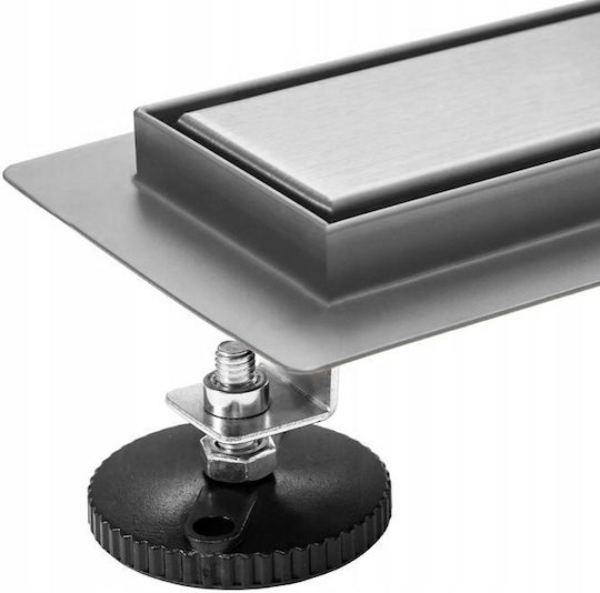 Linear Drainage Rea Neox Pro Nickel Brush 60