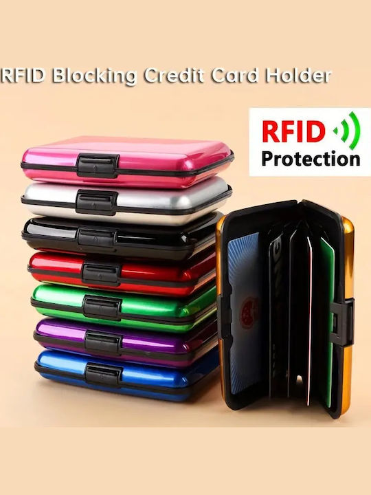 Herren Geldbörse Karten mit RFID Lila