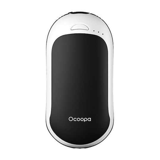 Ocoopa Hotpal Pd 5000 Mah Hand Warmer Powerbank Function Usb-c White Black H3054pd-bk_wh