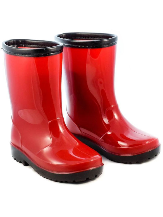 Yfantidis Kids Wellies Red