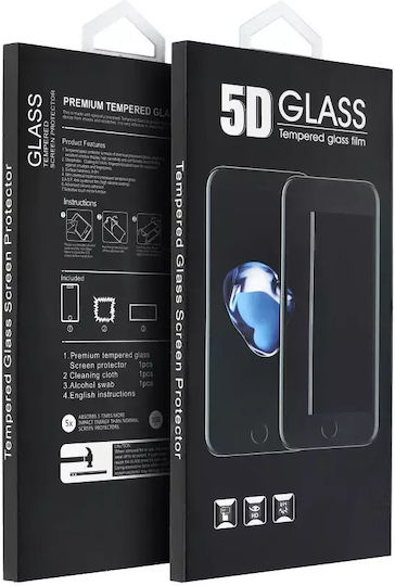 Techwave 5D 0.3mm Full Glue Full Face Tempered Glass Black (Honor 80)