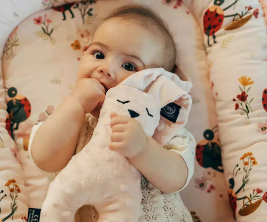 La Millou Διακοσμητικό Μαξιλάρι Κούνιας Bunny Mirella Ροζ