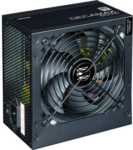 Zalman Decamax 600W Black Computer Power Supply Semi Modular 80 Plus Standard