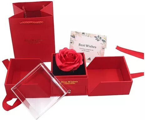 Eternal Rose Red 32cm in Box