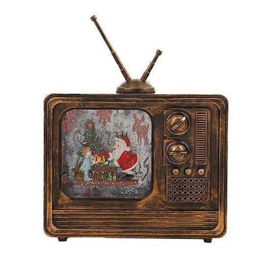 Коледна Изпълнена със светлина украса TV 16x9x20см 1бр