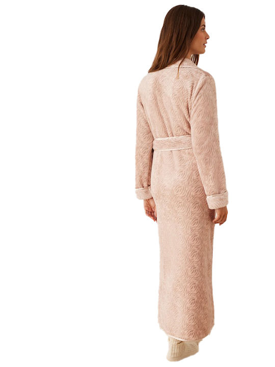 Promise Winter Women's Robe Pink