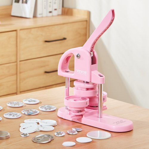 Vevor Knopfmaschine 3-in-1 Pink Slkxzj253258raqrev0
