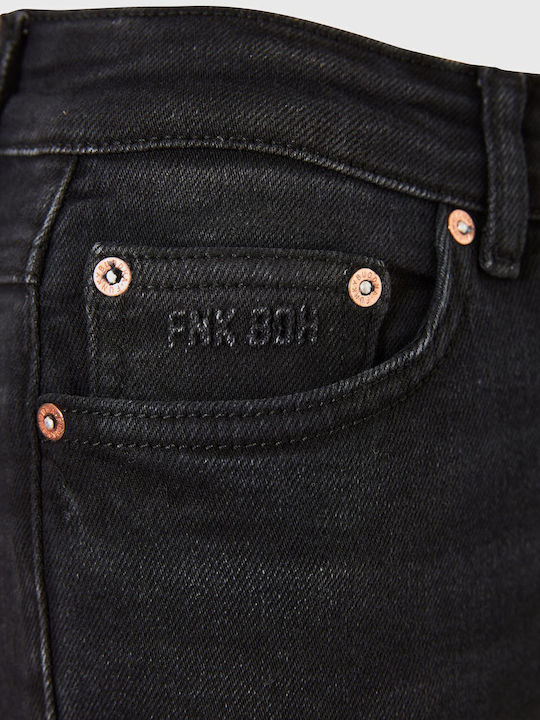 Women's Jean Trousers Flared Black