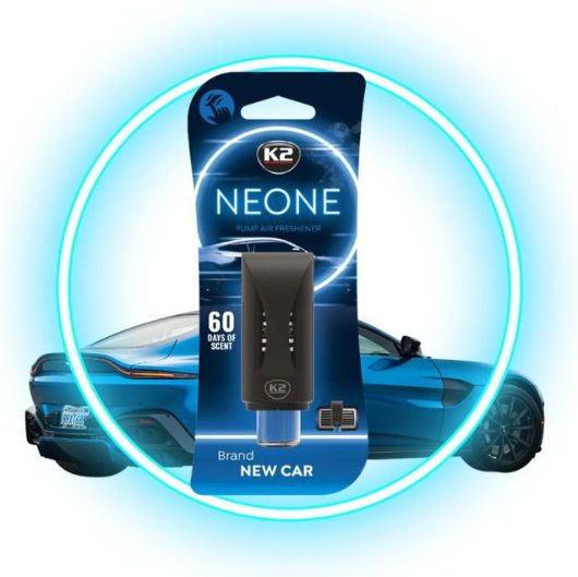 Ароматизатор за кола за въздуховоди с регулируема интензивност K2 Neone Чисто нов автомобил 1 бр