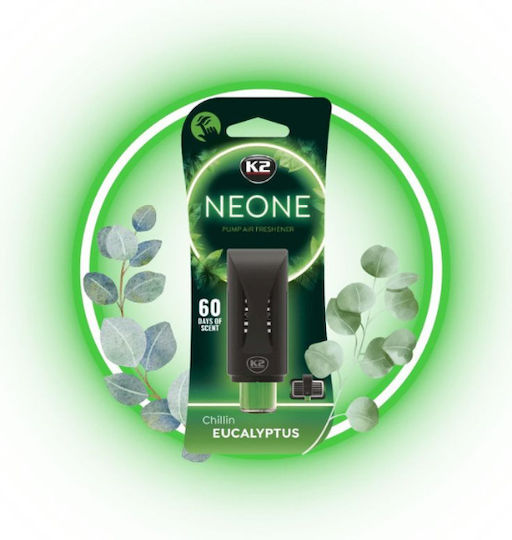 Odorizant auto pentru ventilație, intensitate reglabilă, pompă K2 Neone Chillin Eucalyptus 1 buc