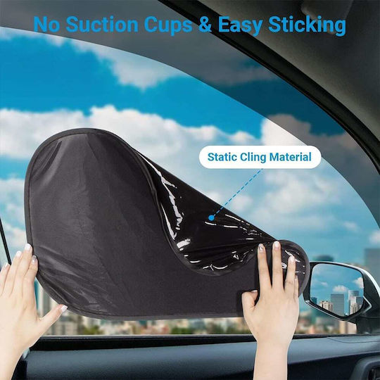 Car Sun Shades Windshield Interior 50x31cm 2 Pieces