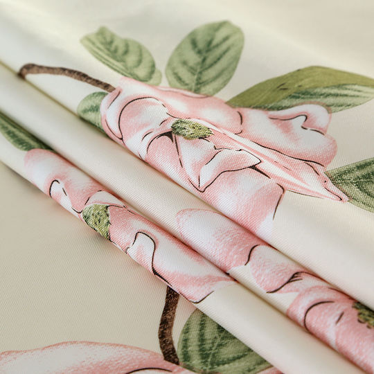 Tablecloth Stain Resistant Beige 150x150cm
