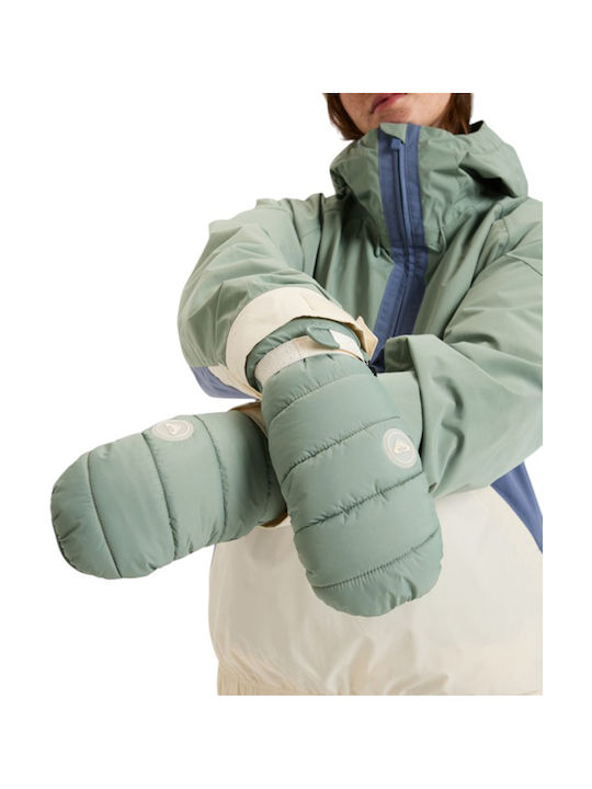 Roxy Chloe Kim Mittens Women's Ski & Snowboard Gloves Green