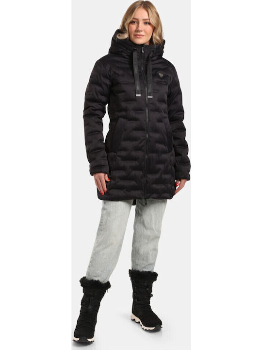 Kilpi WL0133KI-BLK Γυναικείο Μπουφάν για Σκι & Snowboard Μαύρο