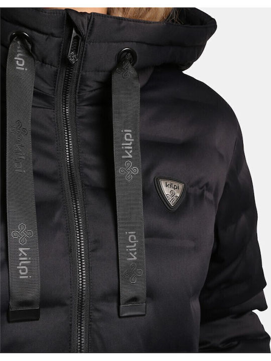 Kilpi WL0133KI-BLK Γυναικείο Μπουφάν για Σκι & Snowboard Μαύρο