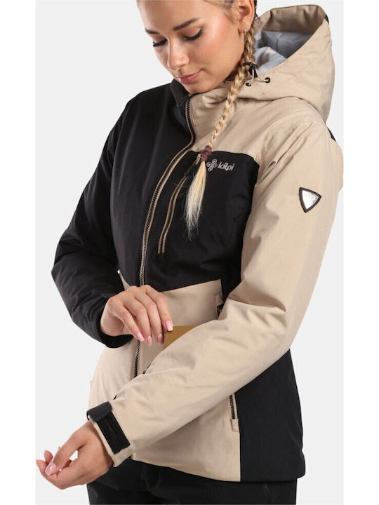 Kilpi Women's Ski & Snowboard Jacket Beige WL0111KI-BEG