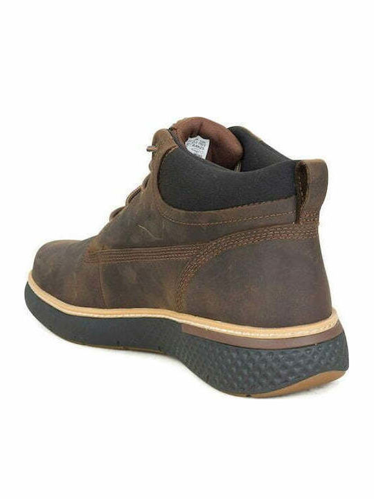 Crossmark Gtx Leather Brown Men's Boots Anatomical