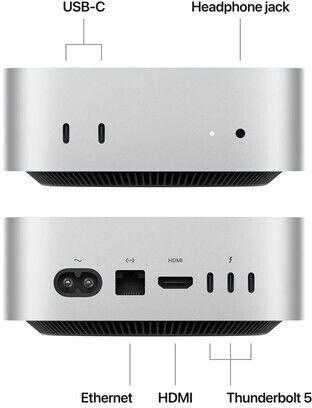 Apple Mac Mini (2024) (MCX44D/A) (M4 Pro 12-core/24GB /16-core GPU/1TB SSD/MacOS)