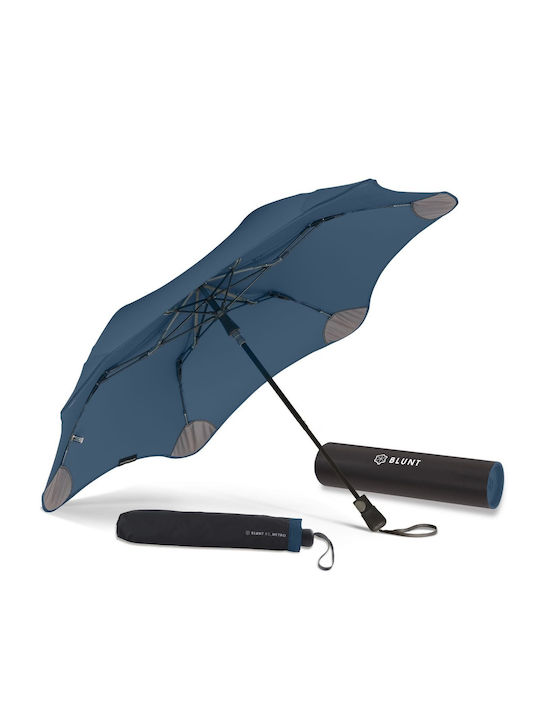 Automatic Folding Umbrella Metro (Dark Blue) - Blunt