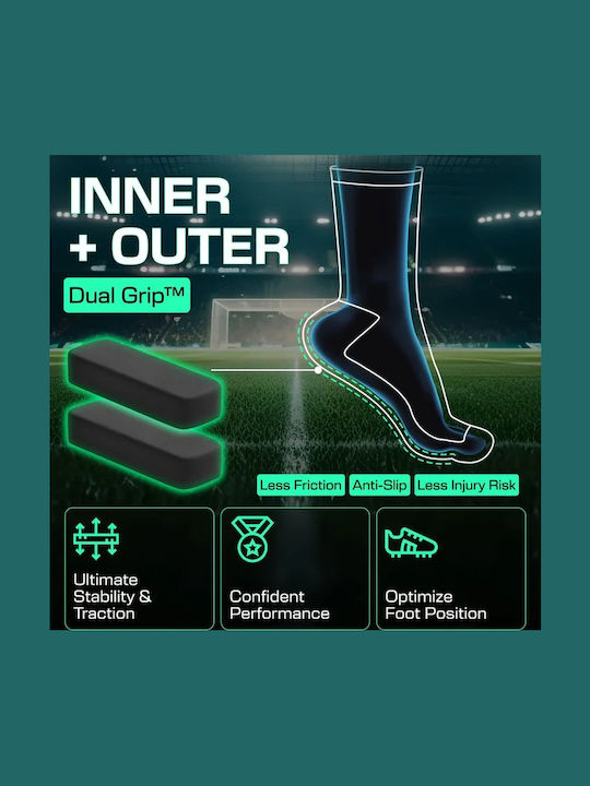 Lux Sports Αθλητικές Κάλτσες Κόκκινες 1 Ζεύγος