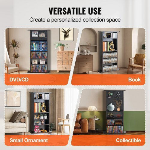 Vevor Floor Standing Case 240 CD 19x7x36cm