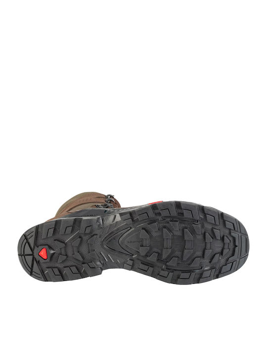 Salomon Quest Tracker GTX Ανδρικά Ορειβατικά Μποτάκια Αδιάβροχα με Μεμβράνη Gore-Tex Καφέ