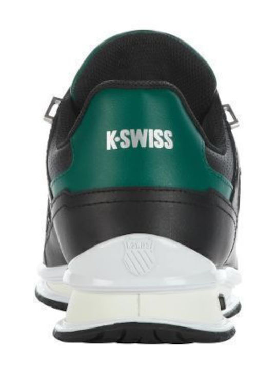 Leder Grün Chelsea Stiefeletten