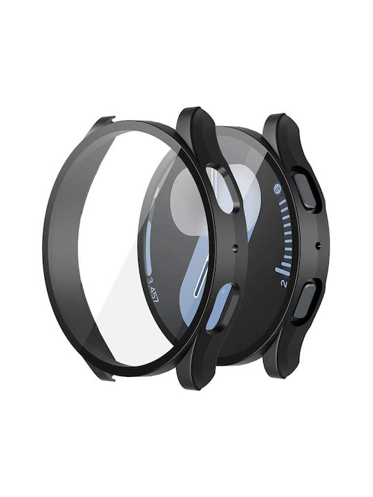 Techsuit Defense360 Pro Πλαστική Θήκη με Τζαμάκι σε Μαύρο χρώμα για Samsung Galaxy Watch7 (44mm) Techsuit Defense360 Pro Πλαστική Θήκη με Τζαμάκι σε Μαύρο χρώμα για Samsung Galaxy Watch7 (44mm)