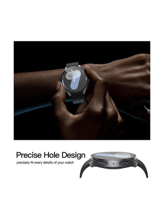 Techsuit Defense360 Pro Plastikhülle mit Glas in Transparent Farbe für Samsung Galaxy Watch7 (40 mm)