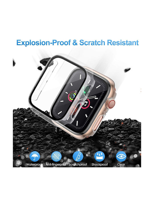 Techsuit Πλαστική Θήκη με Τζαμάκι σε Διάφανο χρώμα για Samsung Galaxy Watch6 (44mm) Techsuit Πλαστική Θήκη με Τζαμάκι σε Διάφανο χρώμα για Samsung Galaxy Watch6 (44mm)