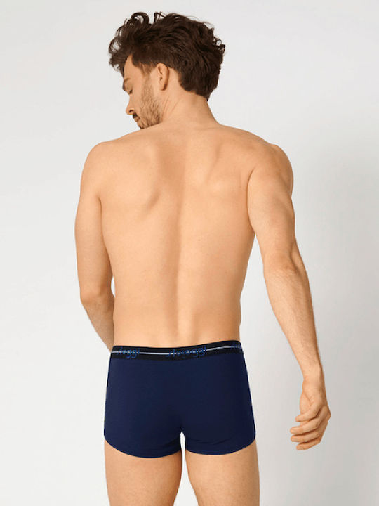 Ανδρικά Μποξεράκια Blue / Navy Blue / Pink 3Pack