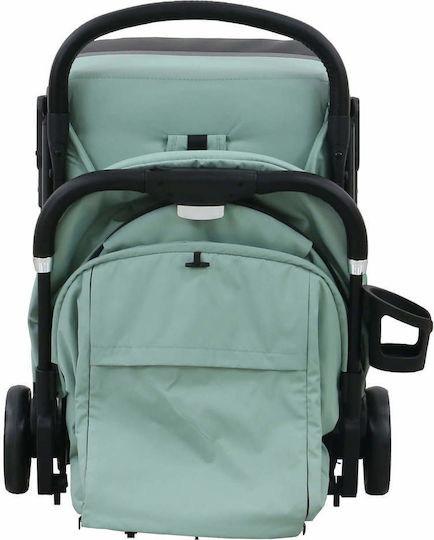 Bebe Stars City Baby Stroller Suitable for Newborn Fresh Mint 6.3kg