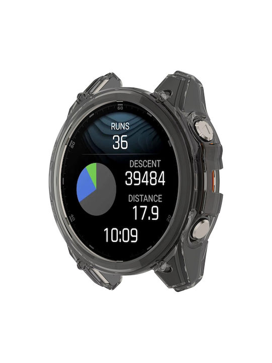 Силиконов Калъф в Черен цвят за Garmin Fenix 8 51mm