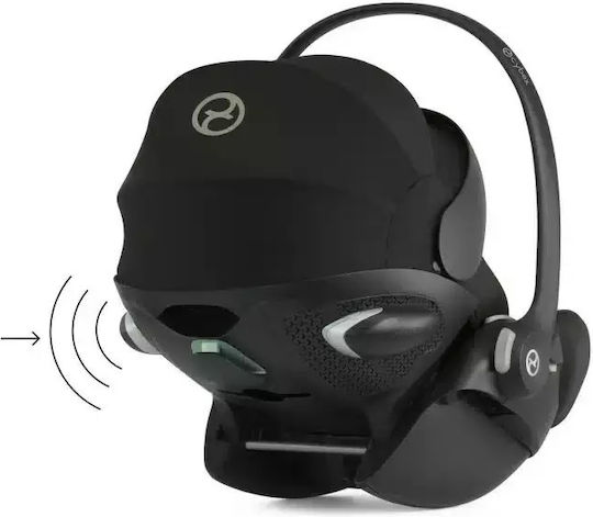Cybex Balios S Lux Ρυθμιζόμενο Καρότσι 3 σε 1 Kατάλληλο για Nεογέννητο Moon Black 11.7kg