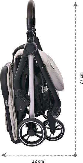 Lorelli Loret Adjustable 2 in 1 Baby Stroller Suitable for Newborn Gray 8.2kg