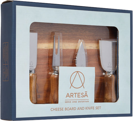 Kitchen Craft Πλατώ Σερβιρίσματος Τυριών Ξύλινο 20x25.5x3.5εκ. 5τμχ Kitchen Craft Πλατώ Σερβιρίσματος Τυριών Ξύλινο 20x25.5x3.5εκ. 5τμχ