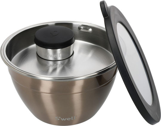 S'well Δοχείο Φαγητού Inox Χρυσό με Χωρίσματα 1.9lt