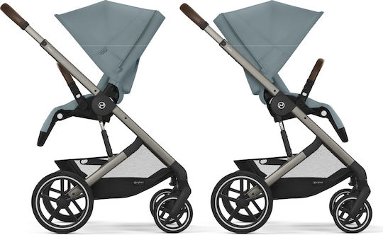 Cybex Balios S LUX Adjustable Baby Stroller Suitable for Newborn Stormy Blue 11.7kg