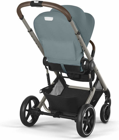 Cybex Balios S LUX Adjustable Baby Stroller Suitable for Newborn Stormy Blue 11.7kg