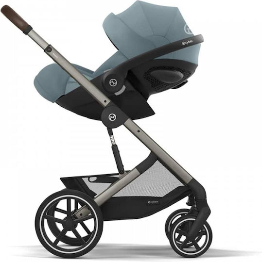 Cybex Balios S LUX Adjustable Baby Stroller Suitable for Newborn Stormy Blue 11.7kg