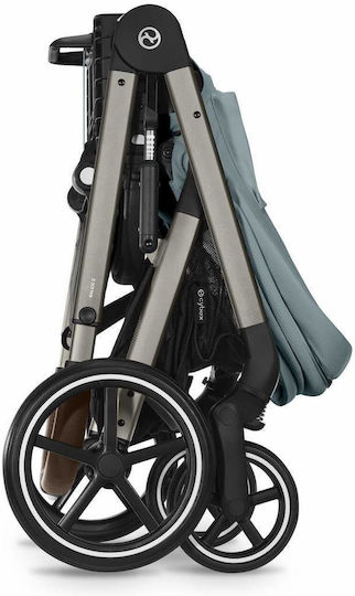 Cybex Balios S LUX Adjustable Baby Stroller Suitable for Newborn Stormy Blue 11.7kg