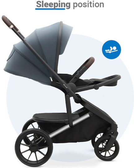 Dovadi Fly Adjustable 2 in 1 Baby Stroller Suitable for Newborn Night Grey