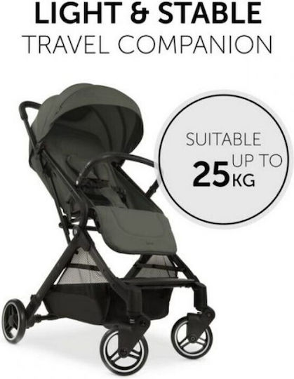 Hauck Travel n Care Ρυθμιζόμενο Καρότσι Μωρού Kατάλληλο για Nεογέννητο Μαύρο