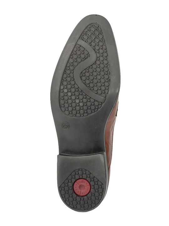 Men's Leather Oxfords Tabac Brown