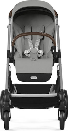Cybex Balios S LUX Ρυθμιζόμενο Καρότσι Μωρού Kατάλληλο για Nεογέννητο Stone Grey 11.7kg