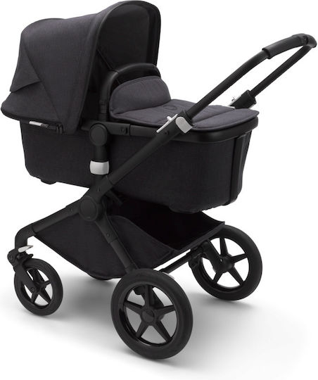 Bugaboo Комбинирана количка Fox 2 Mineral Complete Бебешка количка 2 в 1 Сив